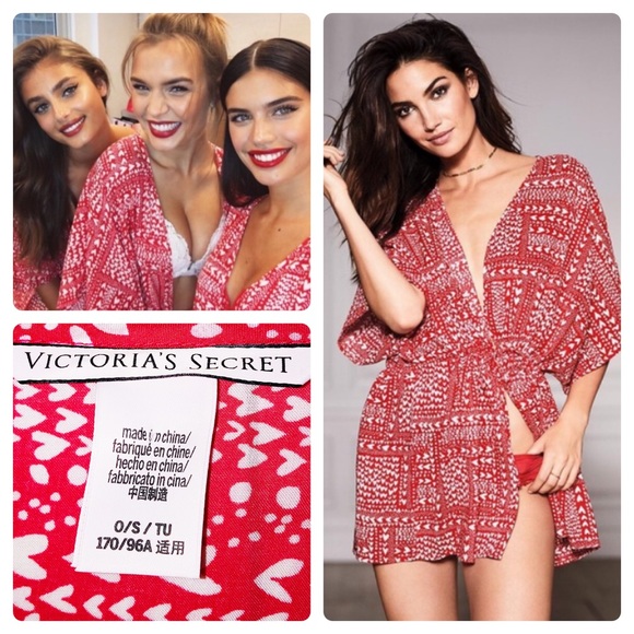 Victoria's Secret Other - 🎁 VICTORIAS SECRET Heart Robe/Kimono